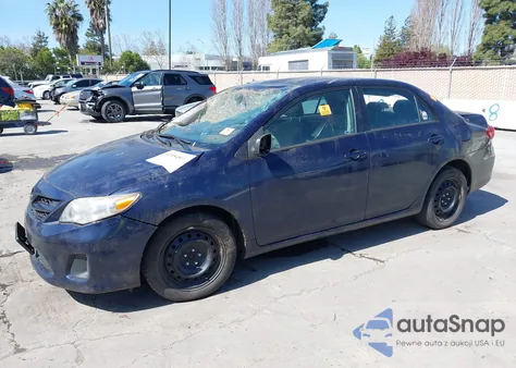 2012 Toyota Corolla Le из США, поврежденный, VIN 2T1BU4EE2CC835553